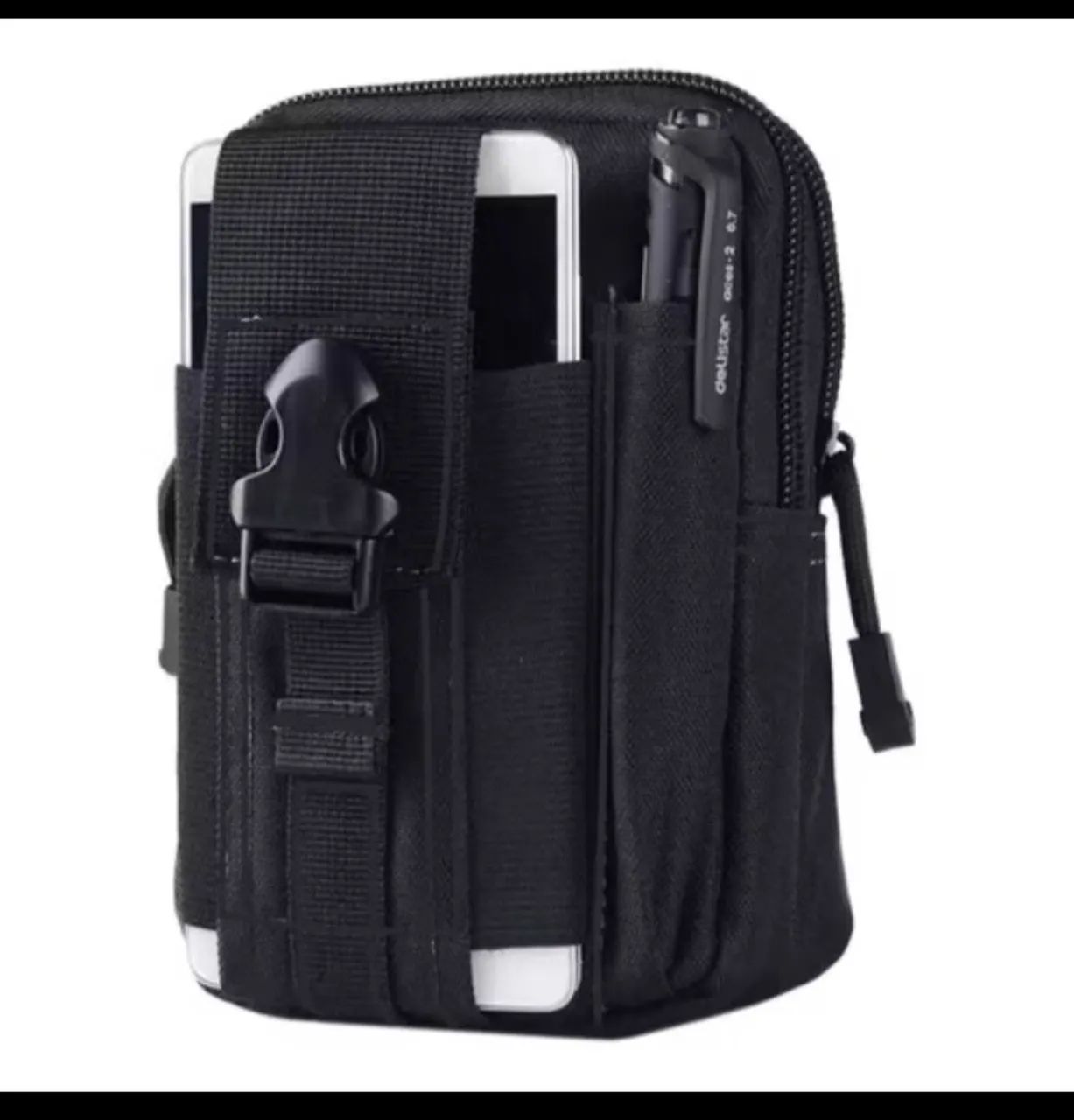 BolBolsa Tática Modular Militar Molle P/ Colete Modular, Cinto - Foto 2