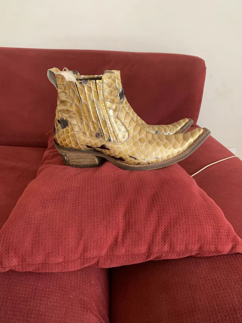 Bota em couro  - Foto 5