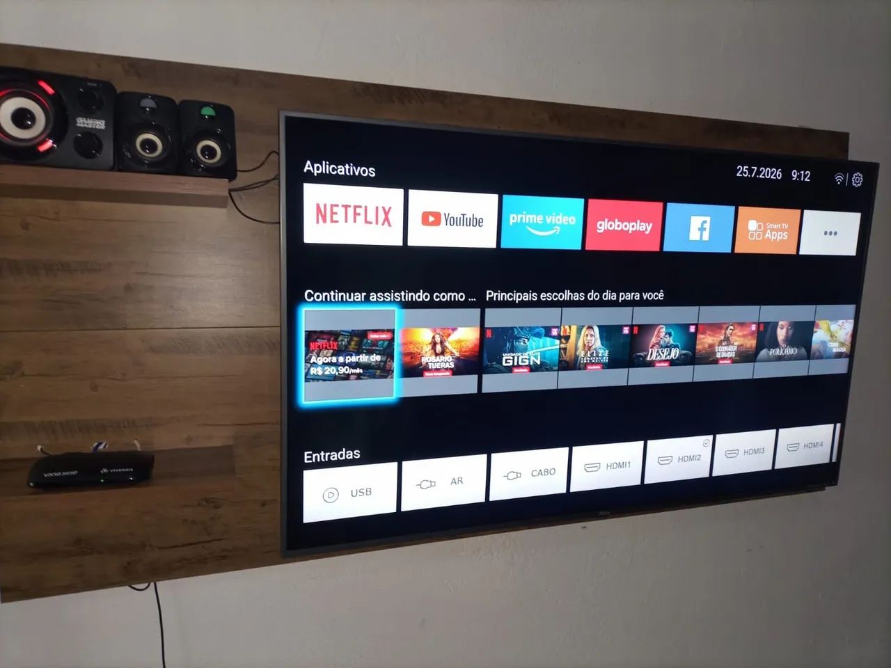 Smart TV Philco 60 polegadas LED 4K HD
