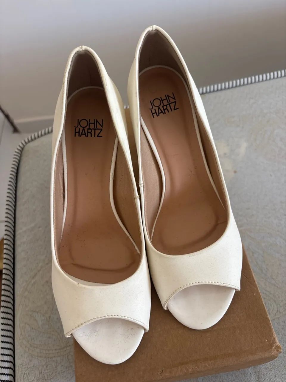 Scarpin branco 