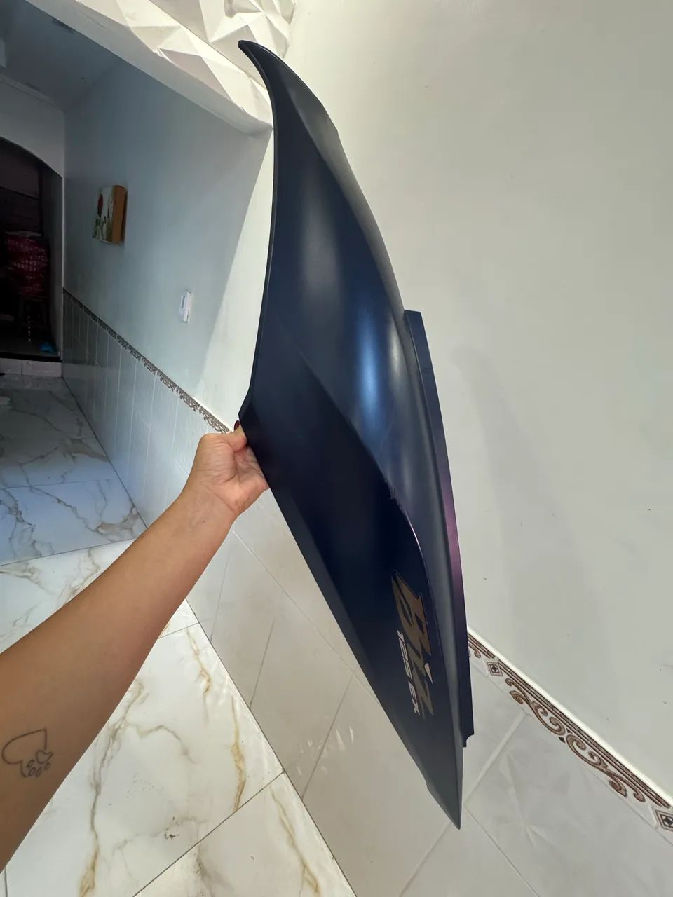 Carenagem da biz ex 125 azul 2025