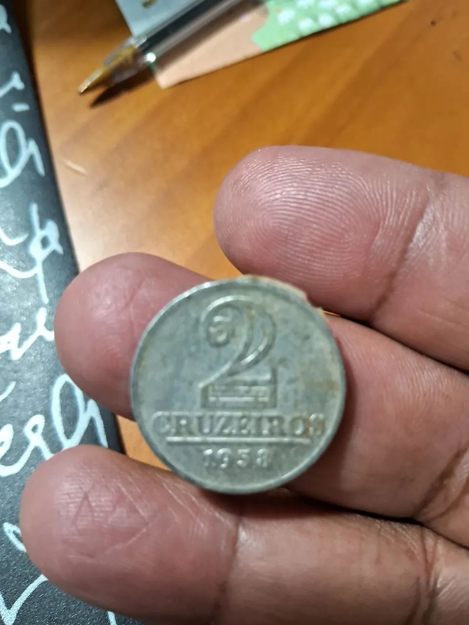 Moeda Antiga 2 Cruzeiros - 1958