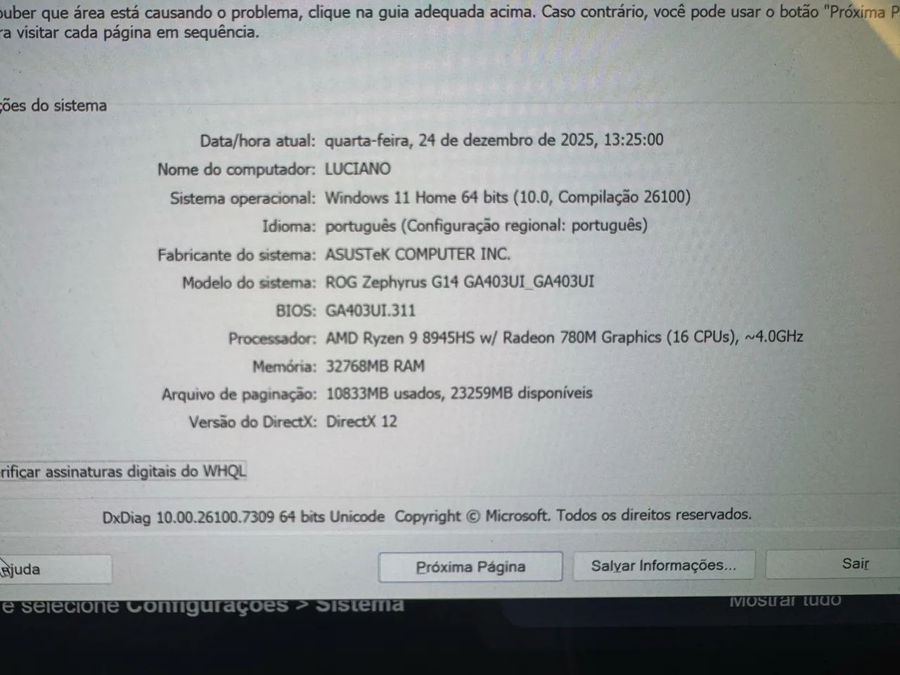 Notebook gamer Asus ROG Zephyrus G14 Ryzen 9 + RTX 4070 - Foto 4