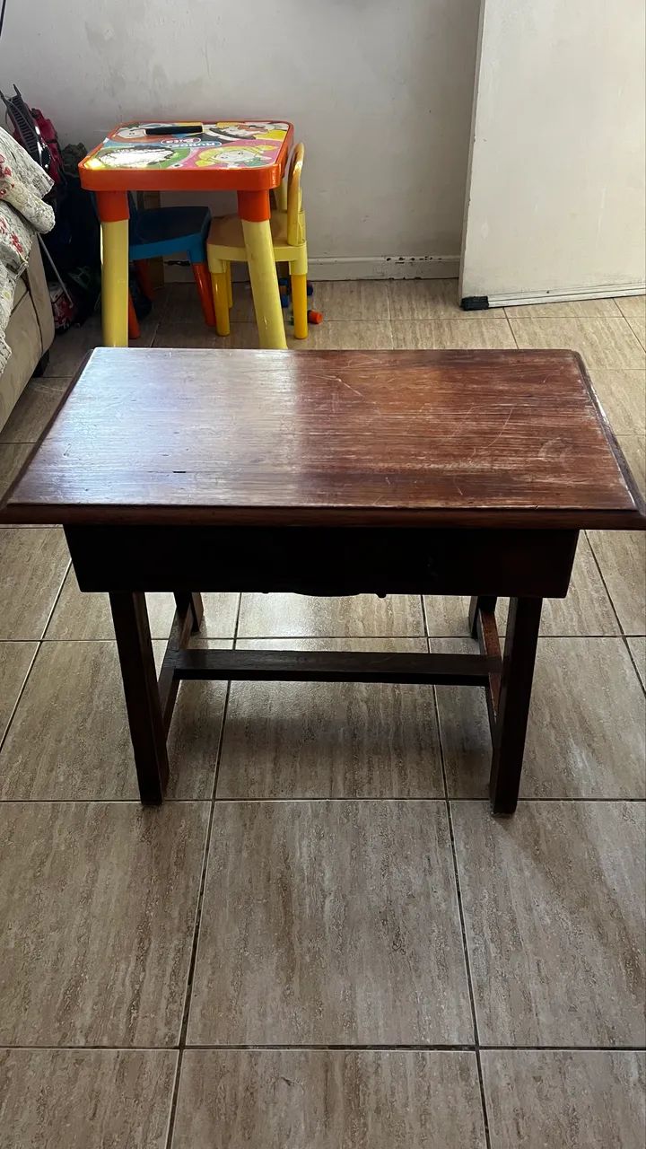 Mesa antiguidade madeira  - Foto 3