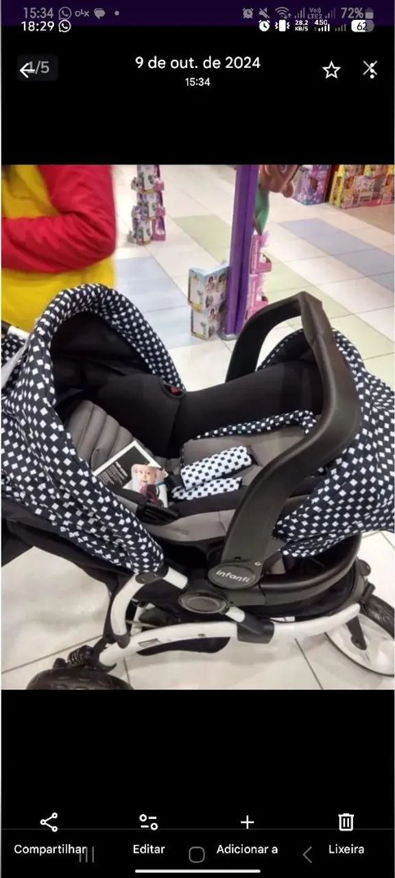 Carrinho de bebê  - Foto 2