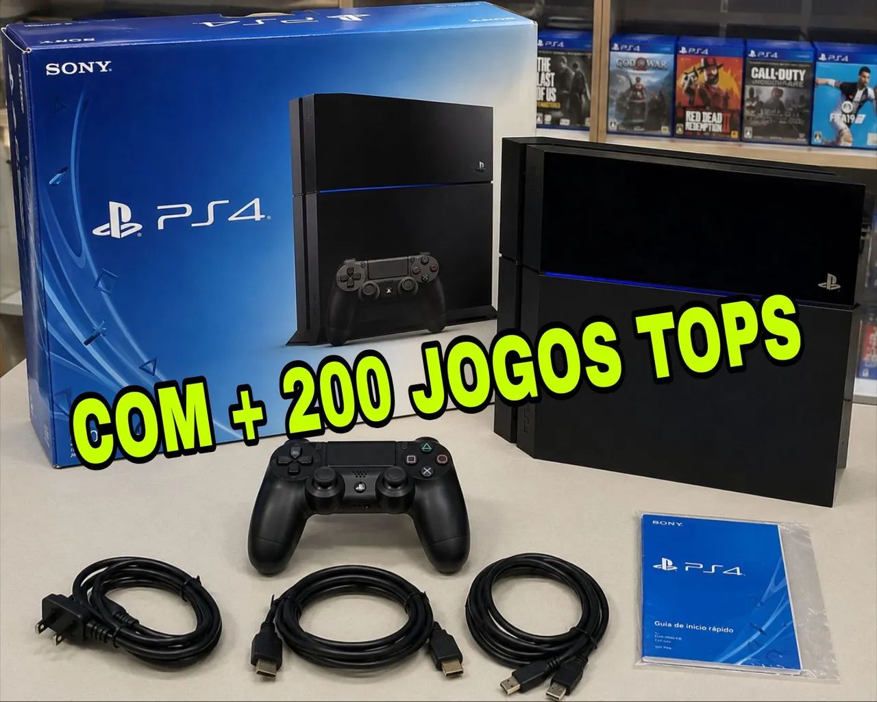 PS4 FAT + garantia 