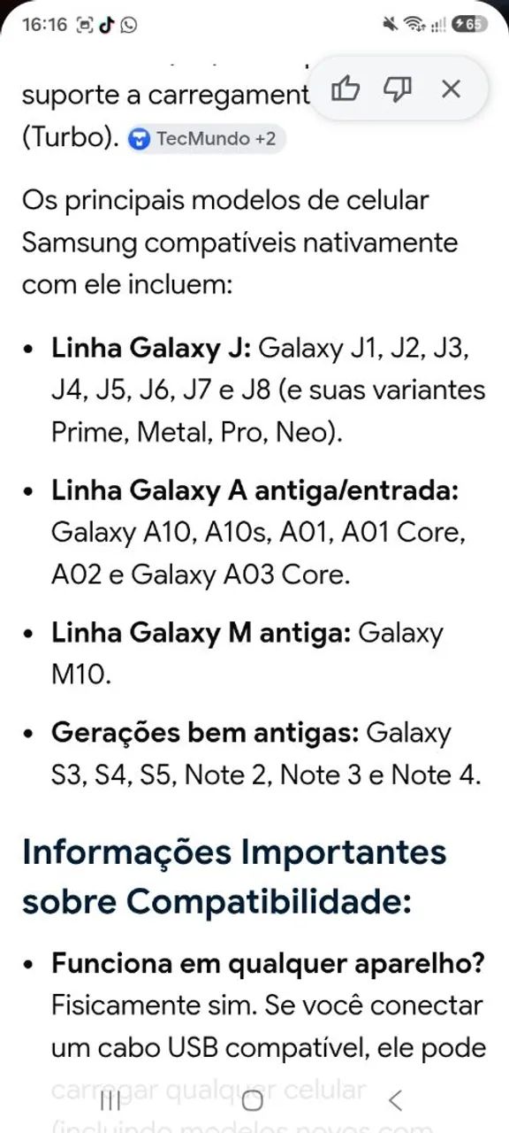 Fonte de carregador samsung original - Foto 2