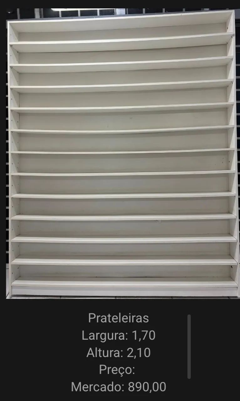 Moveis espositor de loja