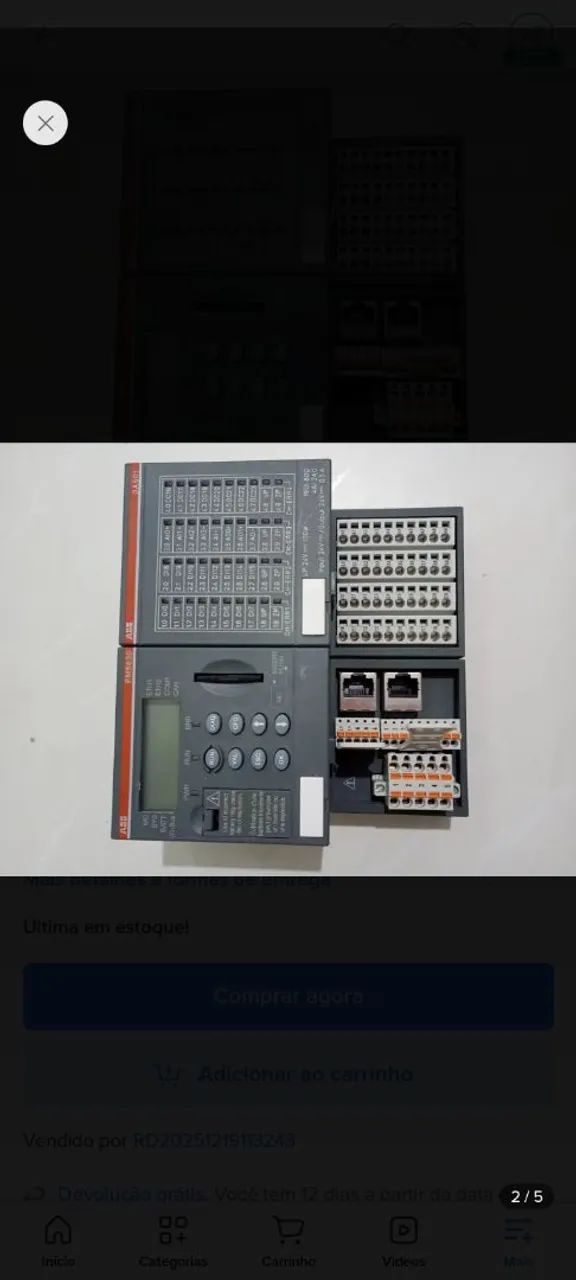 Controlador Lógico Programável CLP+Módulo 