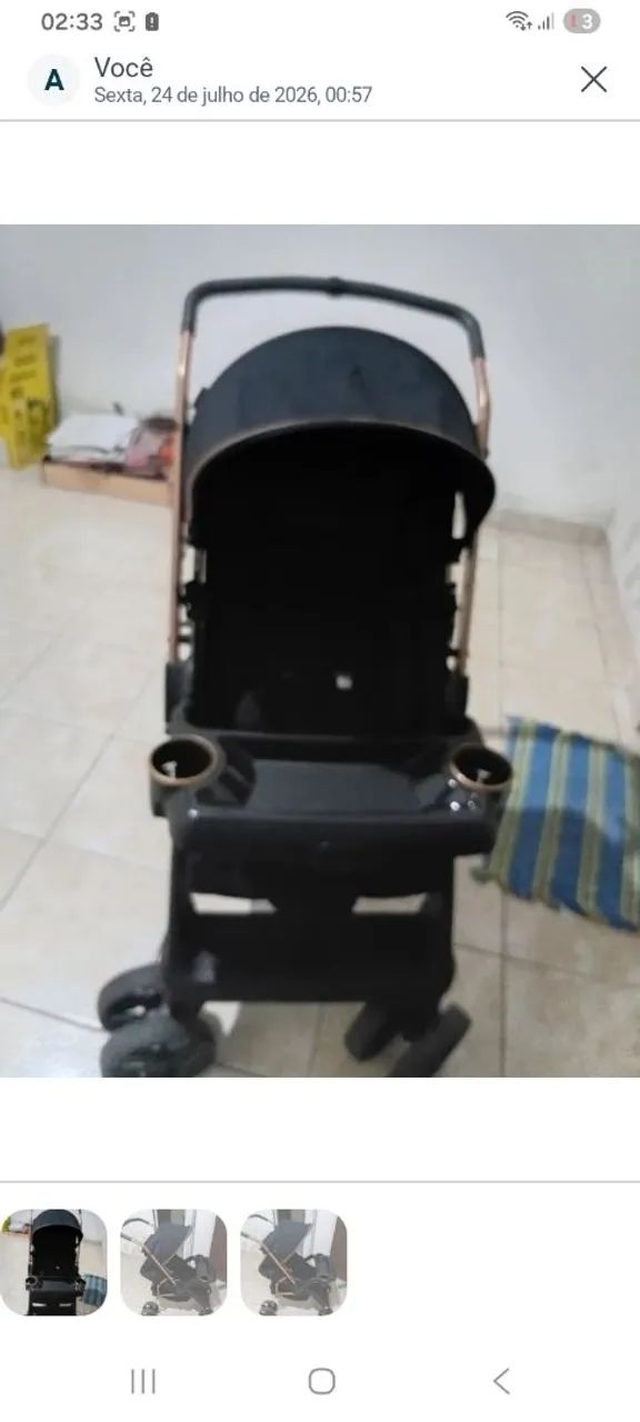 Carrinho de passeio de bebê  - Foto 4
