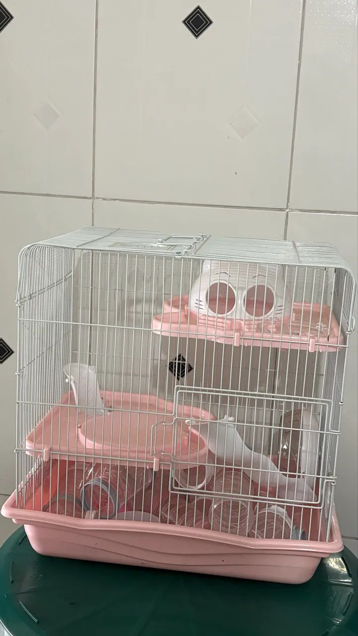  Gaiola para Hamster - Completa!