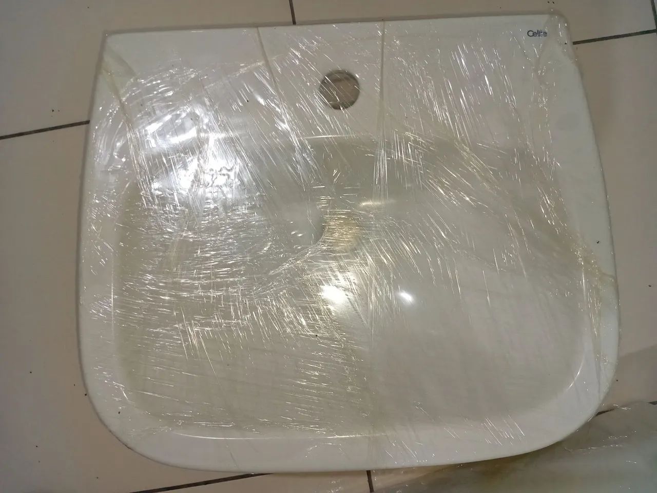 Lavatório Com Coluna Celite Like Branco - Foto 2