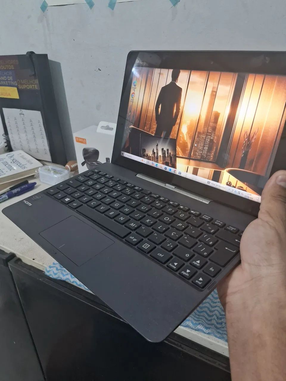 Notebook 2 em 1 Asus tablet Transformer Book T100
