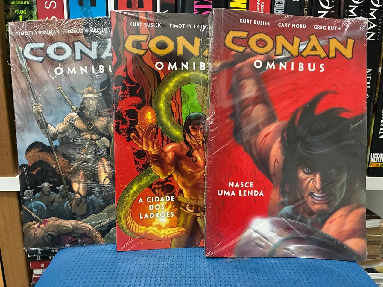 Conan Omnibus Mythos Vol 1, 2 e 3