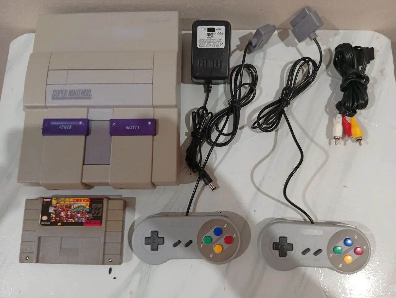 Super Nintendo original completo  - Foto 2