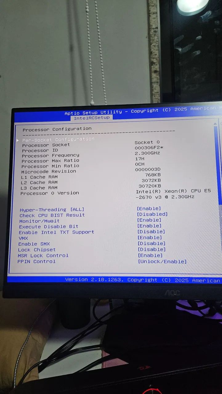 Processador Intel Xeon E5-2670 v3 12c/24t LGA 2011-3 - Foto 2