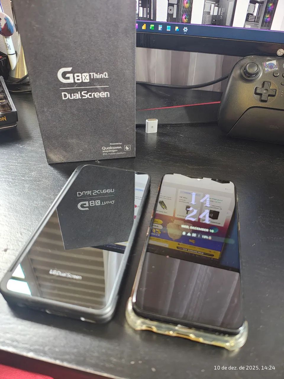 Celular Duas Telas LG G8x - Foto 3