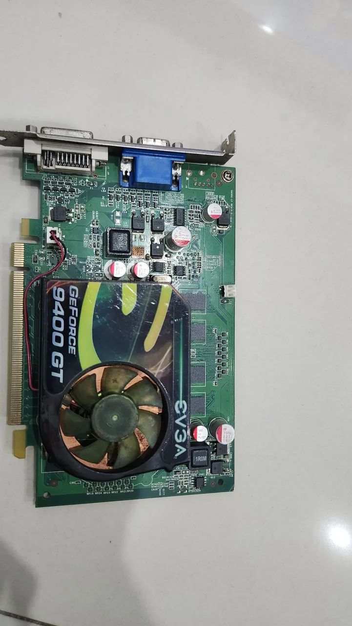 Placa de Vídeo GeForce 9400GT.