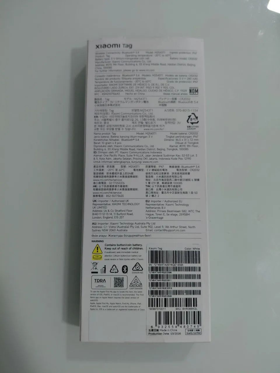Xiaomi Tag rastreador - pack 4 unidades - Foto 3