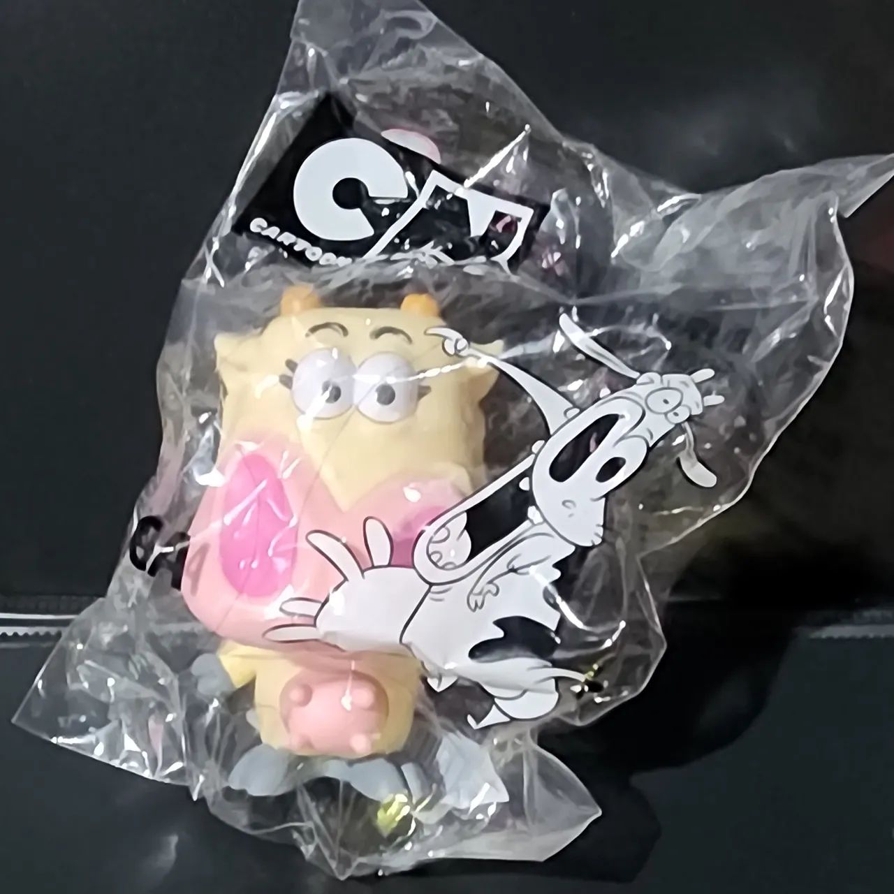 Boneco Cartoon Network Pollito Vaca e o Frango - Burger King