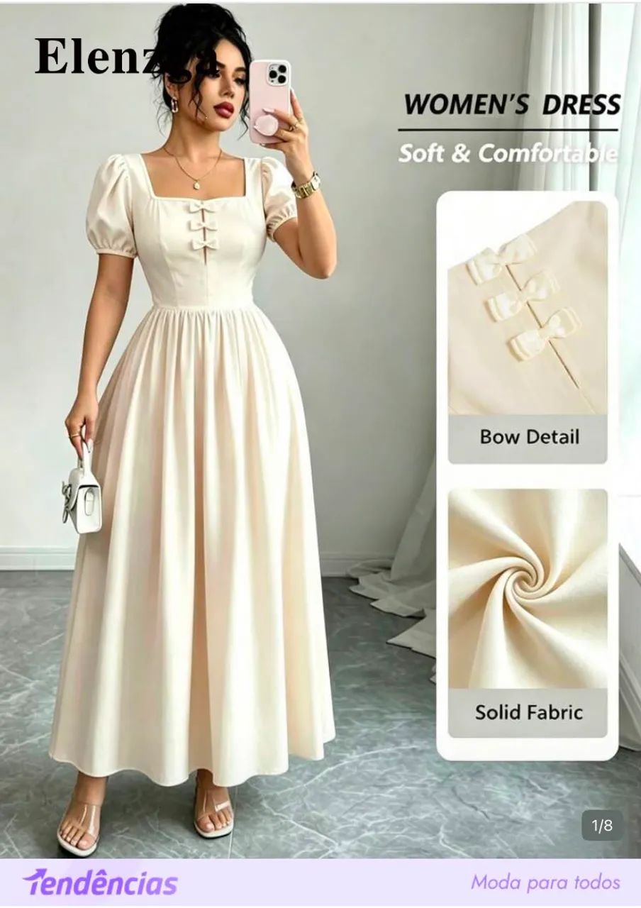 Vestido Feminino Tamanho P