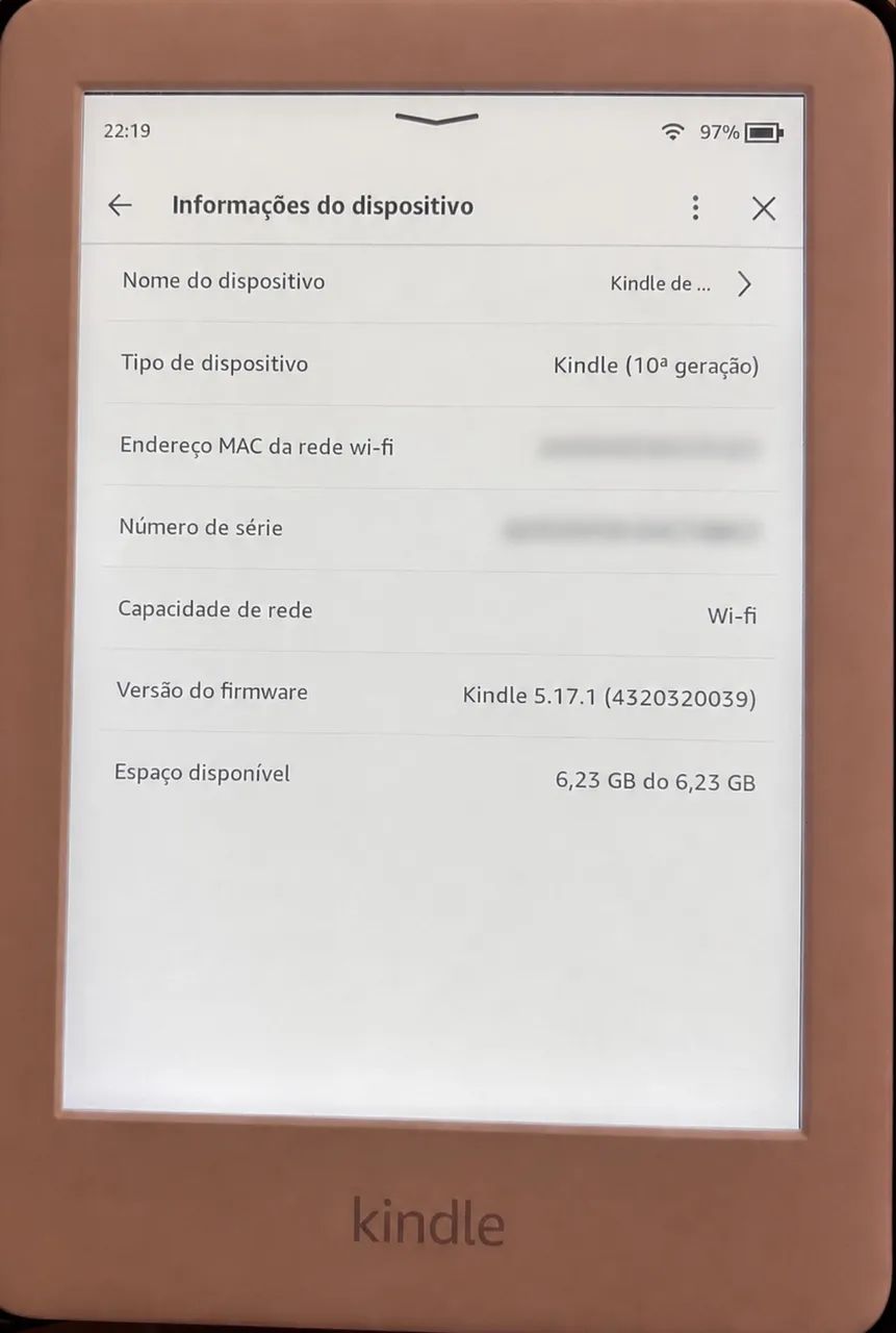 Kindle 10ª Geração