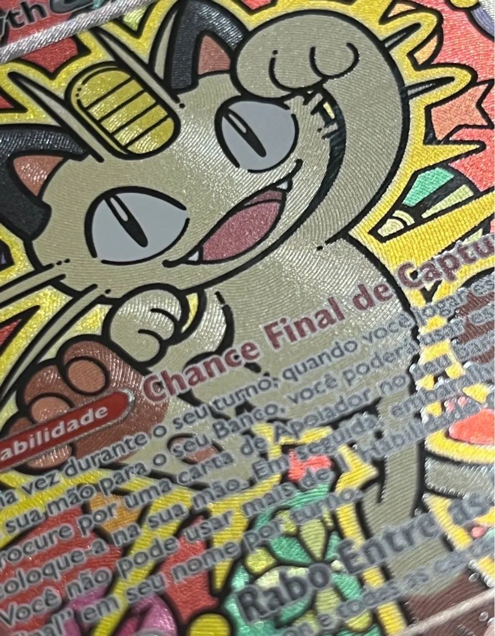 Carta Pokémon Meowth Ex 121/088 - Foto 3