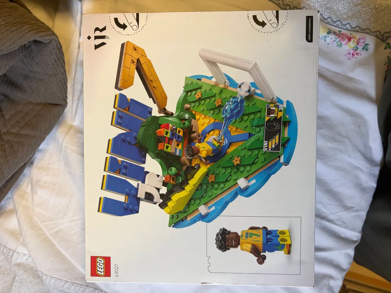 Vini Jr Lego - set colecionador  - Foto 2
