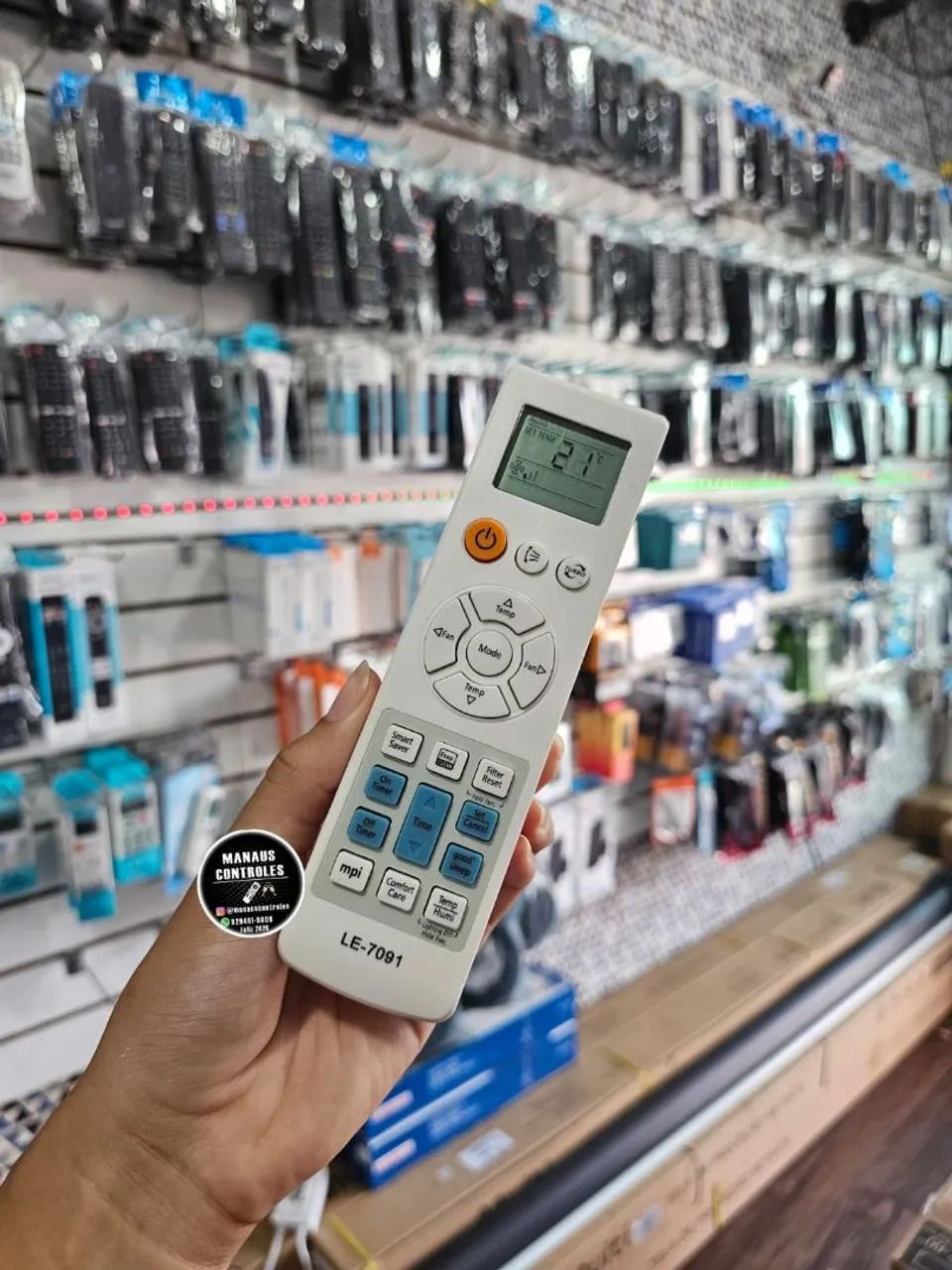 Controle ar condicionado Samsung 