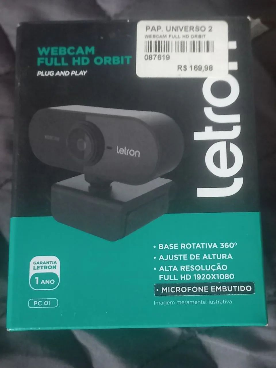 Vende-se Webcam nunca usada - Foto 2