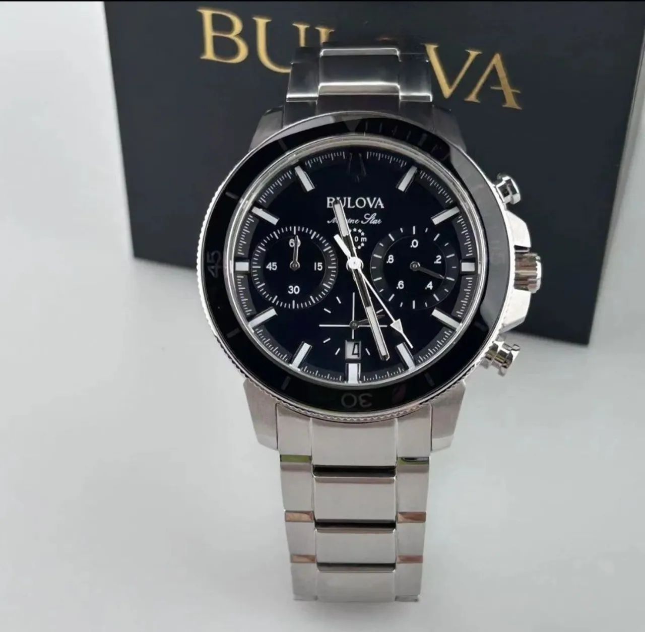 Bulova Marine Star Black Dial - Foto 3
