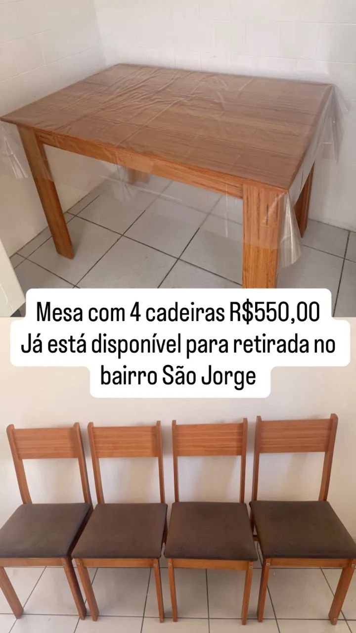 Mesa de jantar, sofá higienizado e ar condicionado  - Foto 2