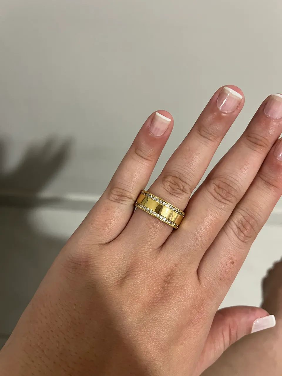 Aliança com garantia de 01 ano