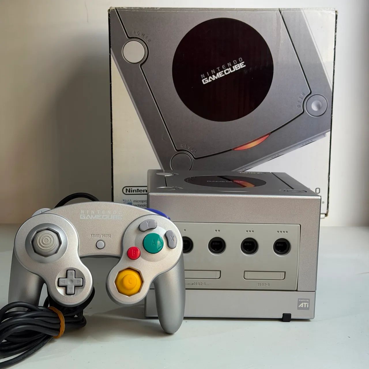 Nintendo GameCube Platinum Japonês Usado - Foto 3
