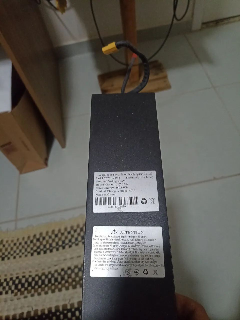 BATERIA, CARCAÇA E PLACA CONTROLADORA PATINETE ELÉTRICO - Foto 3