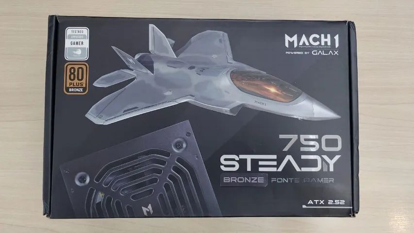 Fonte Mach1 Steady 750W Plus Bronze (NOVA)