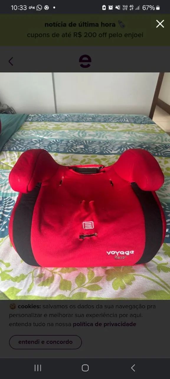 Vende -se cadeirinha de carro  - Foto 2