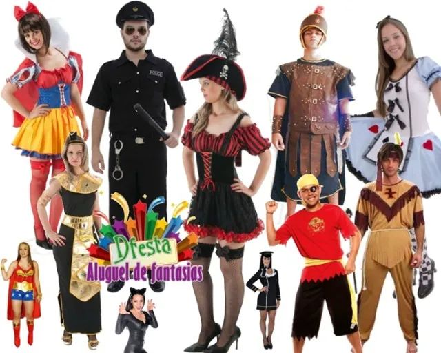 Lote de Fantasias a Venda