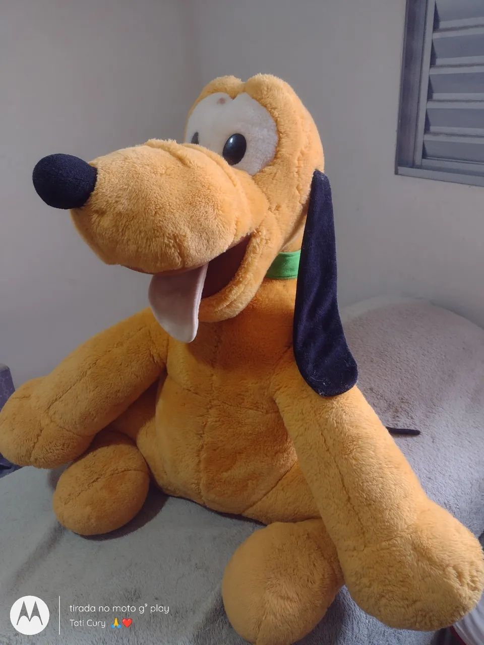 Vendo lindo Pluto de pelúcia 75 cm para retirar em Sorocaba 