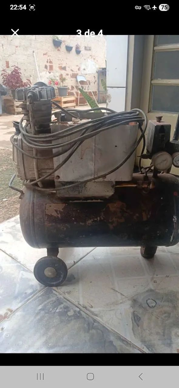 Compressor schuluz 25 L120 libras - Foto 4