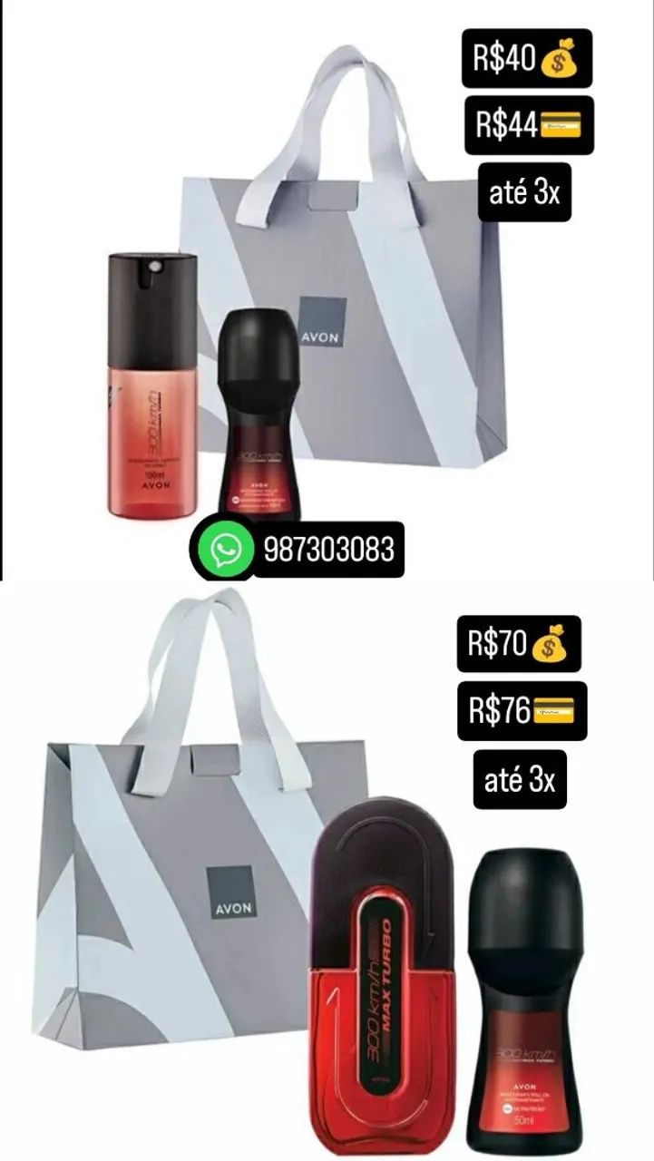 Perfumes Avon 300KM várias fragrâncias  - Foto 5