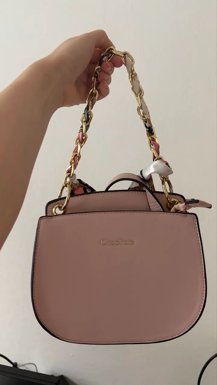Bolsa rosa Chico Fiore