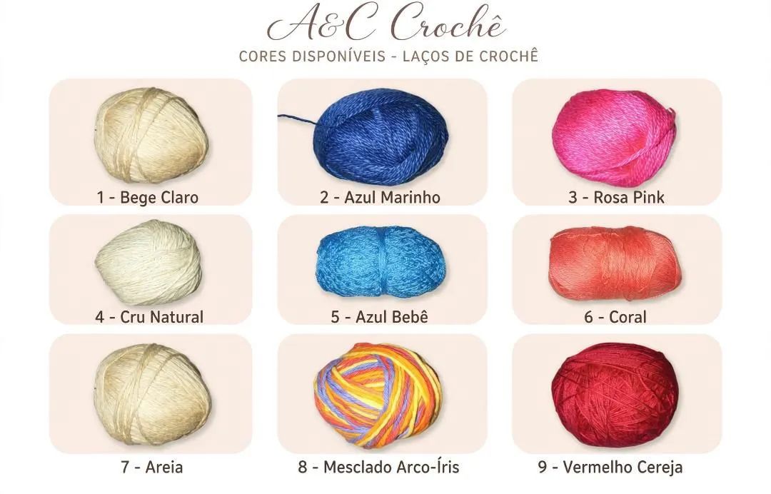Presilhas com lacinhos em crochê  - Foto 4