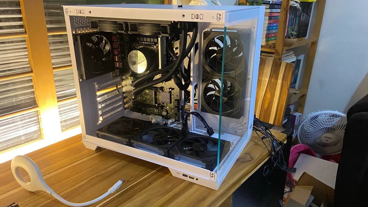 9 Fans Estilo LianLi ARGB (6 normal + 3 reversa) NOVAS