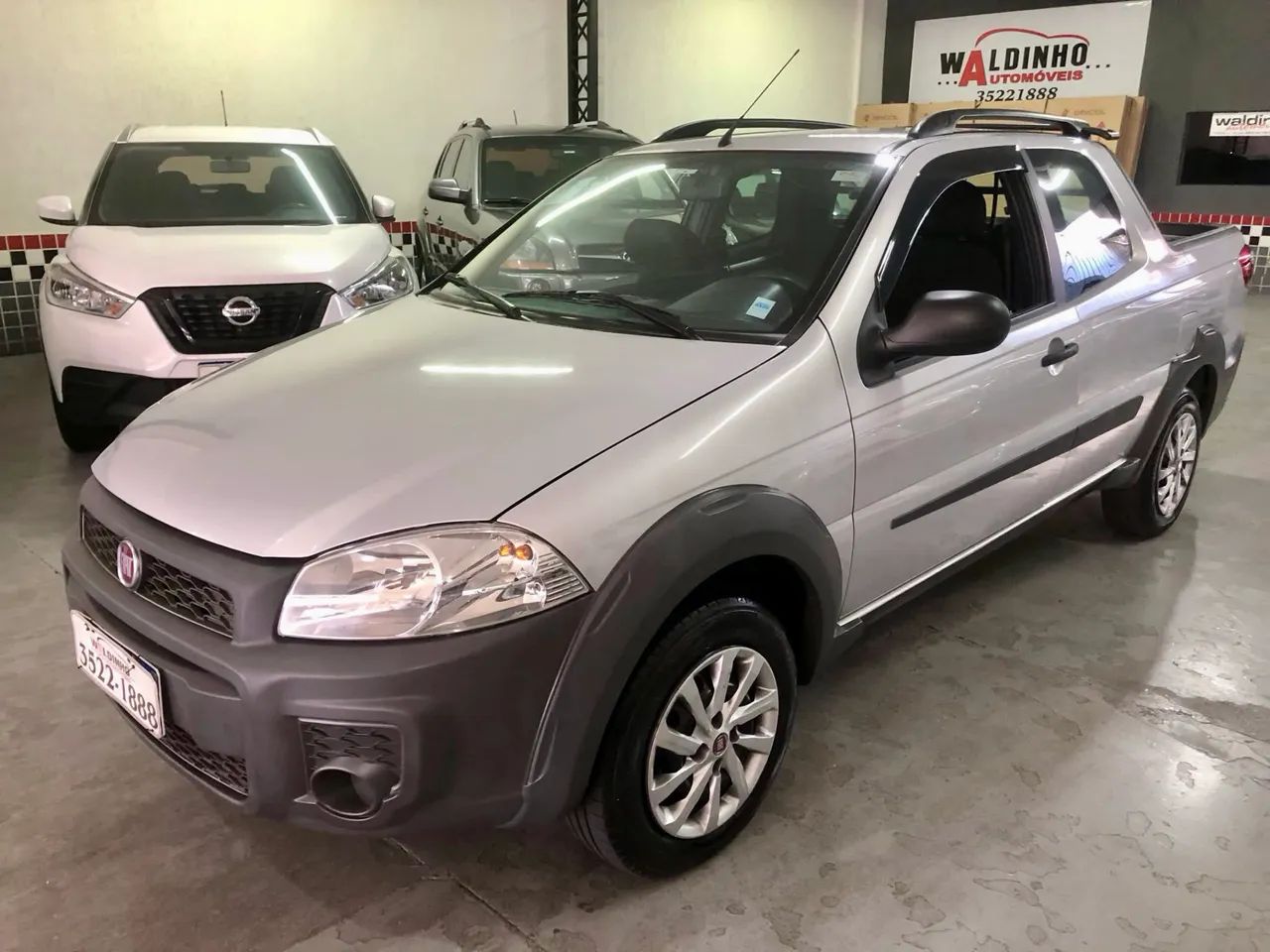 Fiat Strada Working Hard 1.4 Fire Flex 8V CD 2018 - Foto 4