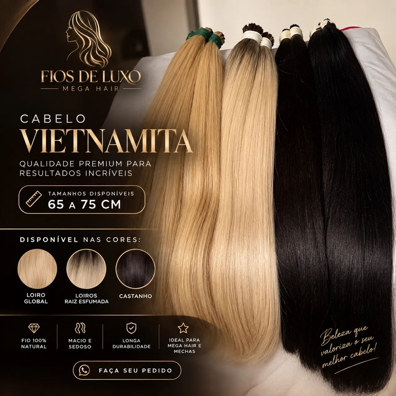 Cabelo viatnamita  - Foto 5