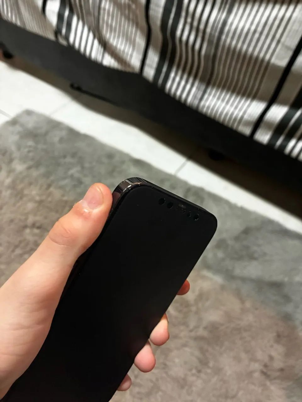 ACEITO NEGOCIAÇÃO Iphone 12 Pro Azul Marinho 128gb - Foto 4