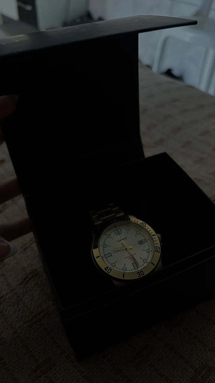 Relógio Casio Dourado - CASIO MTP- VD01G-9EV - Foto 2