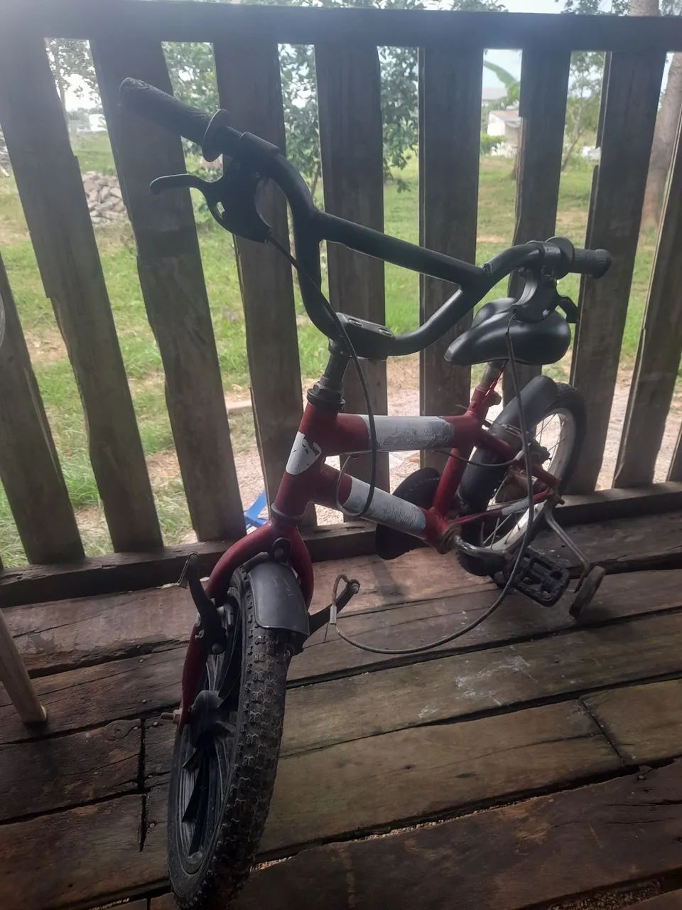 Baik infantil com rodinhas 