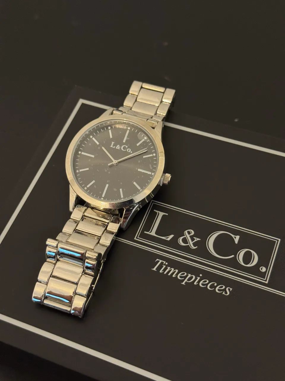 relógio l & co timepieces importado novo e na caixa  - Foto 4